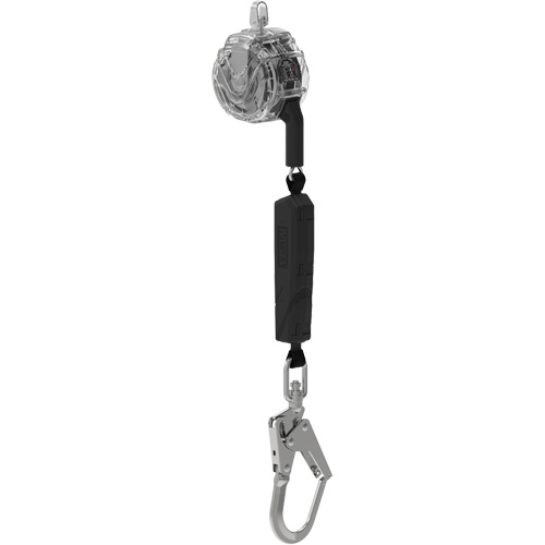 C&acirc;ble de limiteur de chute personnel 36CLS V-TEC, 10', Acier galvanis&eacute;, Pivotant SPOC Demo