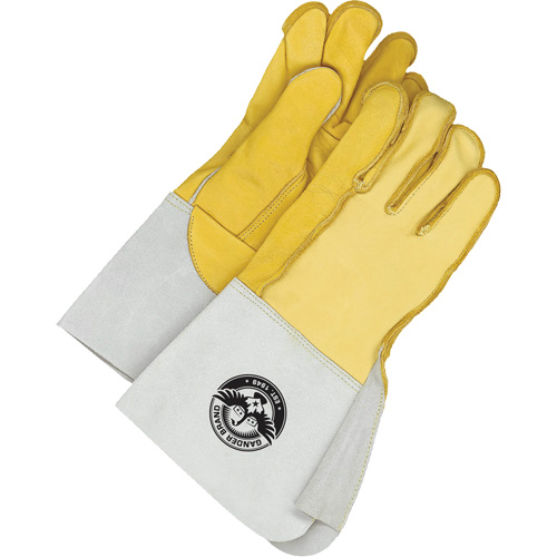 Welder's Gloves with 5.5" Cuff, Grain Cowhide, Size 10.5 SPOC Demo