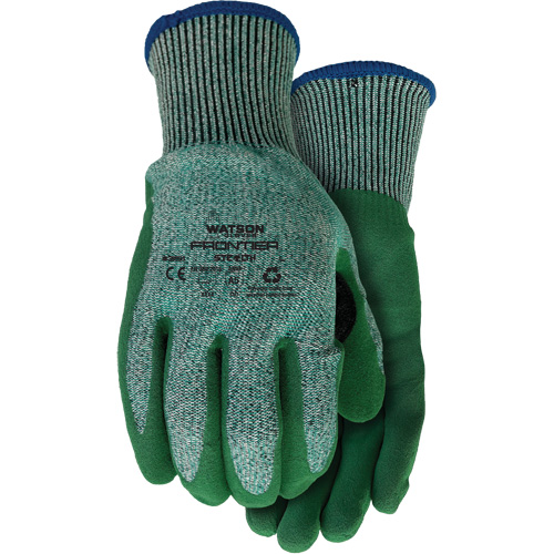 Gants 351 Stealth Frontier, Taille Petit, Calibre 13, Rev&ecirc;tement PVC/Latex de caoutchouc, Enveloppe en PEHP/Polyester, ASTM ANSI niveau A5 SPOC Demo