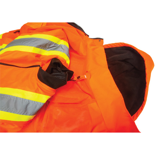 Waterproof 7-in-1 Winter Parka, High Visibility Orange, Medium SPOC Demo