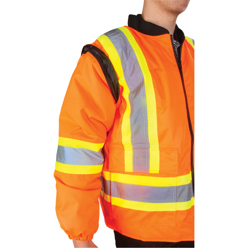Waterproof 7-in-1 Winter Parka, High Visibility Orange, Medium SPOC Demo