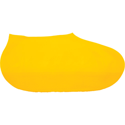 Boot Saver&reg; Disposable Shoe Cover, Medium, Rubber Latex, Yellow SPOC Demo