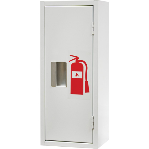 Armoire int&eacute;rieur pour extincteur, 10" la x 24" h x 7" p SPOC Demo
