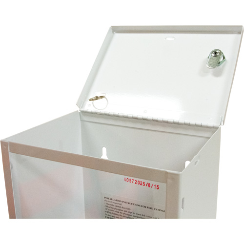Armoire d'usage l&eacute;ger pour extincteur, 8" la x 22" h x 6" p SPOC Demo