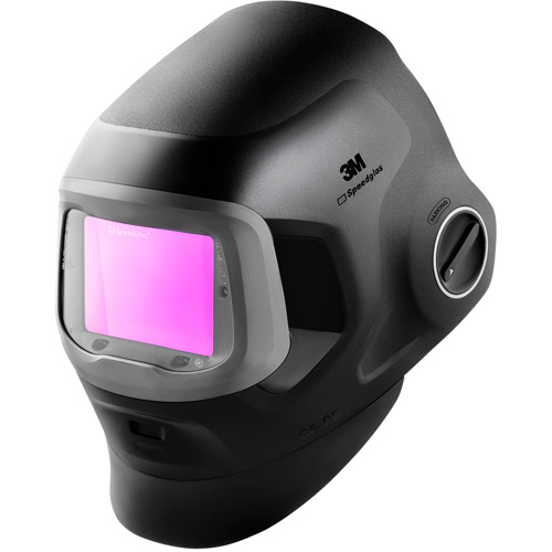 Speedglas G5-03 Pro Black Fixed Front Welding Helmet, 2.8" L x 4.3" W View Area, 2.5/5/8-13 Shade Range, Black SPOC Demo