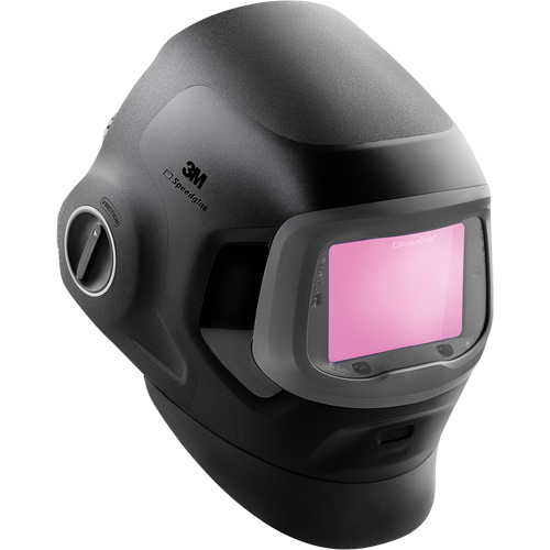 Speedglas G5-03 Pro Black Fixed Front Welding Helmet, 2.8" L x 4.3" W View Area, 8-14/3/5 Shade Range, Black SPOC Demo