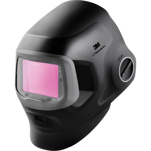 Speedglas G5-03 Pro Black Fixed Front Welding Helmet, 2.8" L x 4.3" W View Area, 8-14/3/5 Shade Range, Black SPOC Demo