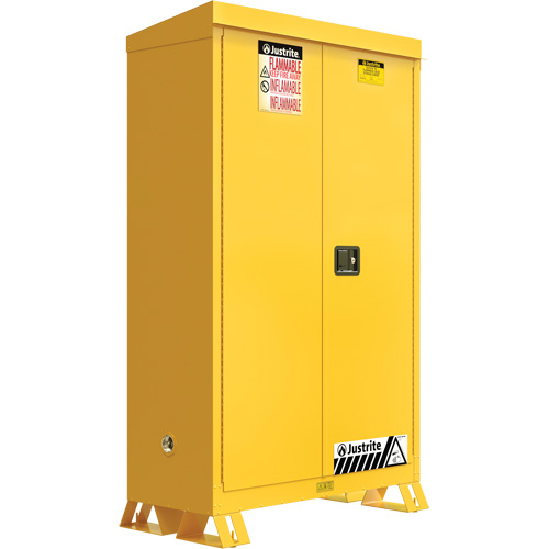 Outdoor Flammable Storage Cabinet, 45 gal., 2 Door, 43" W x 65" H x 18" D SPOC Demo