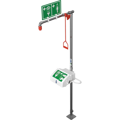 Douche combin&eacute;e avec cuvette ferm&eacute;e en ABS et entr&eacute;e inf&eacute;rieure, Socle SPOC Demo