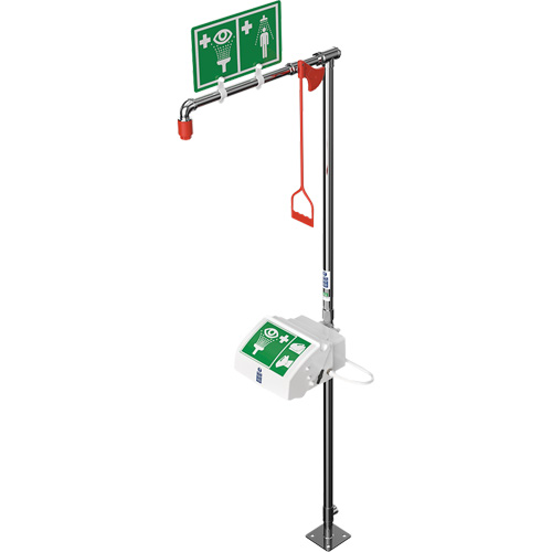 Douche combin&eacute;e avec cuvette ferm&eacute;e en ABS et entr&eacute;e inf&eacute;rieure, Socle SPOC Demo