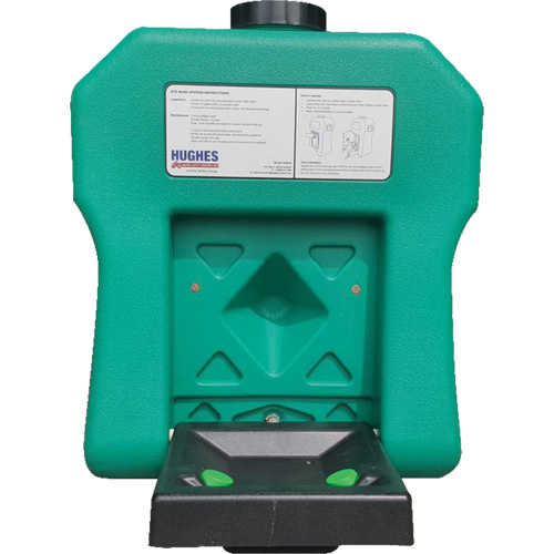 Portable Self-Contained Eyewash Station, Gravity-Fed, 16 gal. Capacity, Meets ANSI Z358.1 SPOC Demo