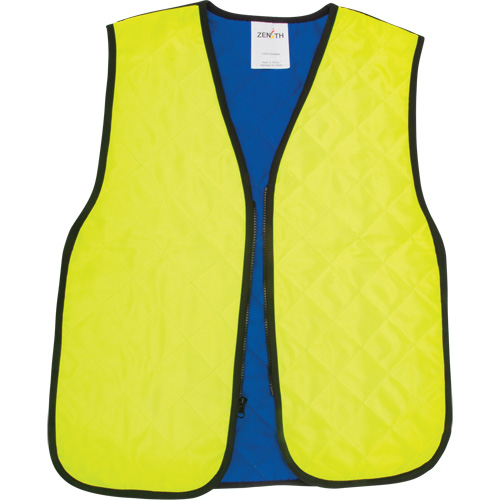 Veste refroidissante &agrave; &eacute;vaporation, Moyen, Jaune lime haute visibilit&eacute; SPOC Demo
