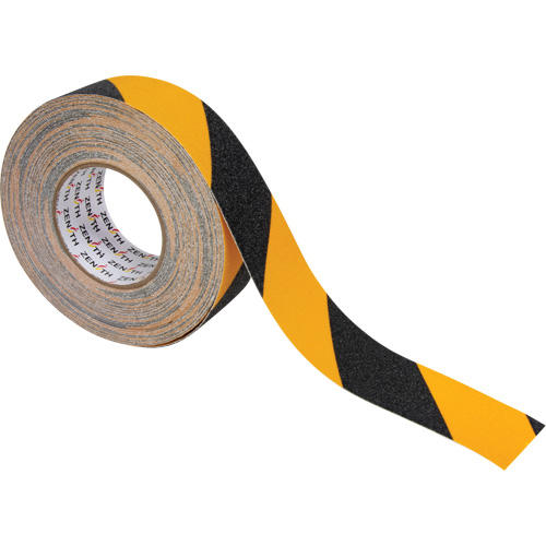 Anti-Skid Tape, 2" x 60', Black & Yellow SPOC Demo