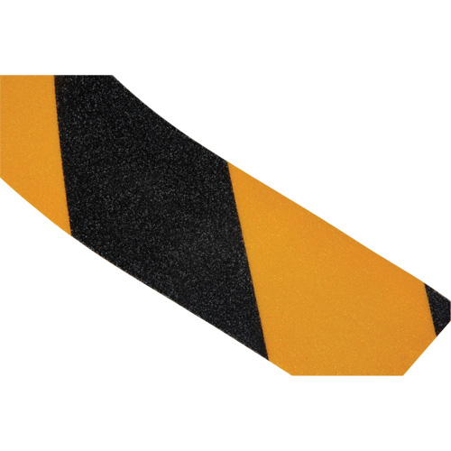 Anti-Skid Tape, 2" x 60', Black & Yellow SPOC Demo