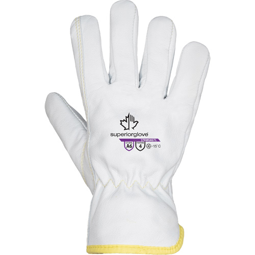 Endura&reg; 378WGKGTL Cut-Resistant Gloves, Size X-Small, Goatskin/TenActiv/Thinsulate Shell, ASTM ANSI Level A6 SPOC Demo