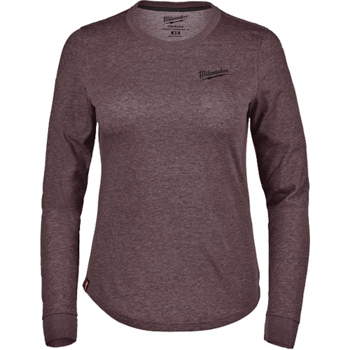 T-shirt hybride &agrave; manches longues FREEFLEX, Femmes, T-petit, Mauve SPOC Demo