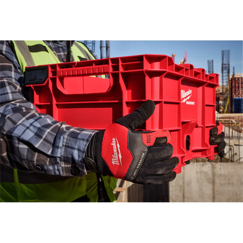 Anti-Vibration Work Gloves, Size Small, Synthetic Palm SPOC Demo