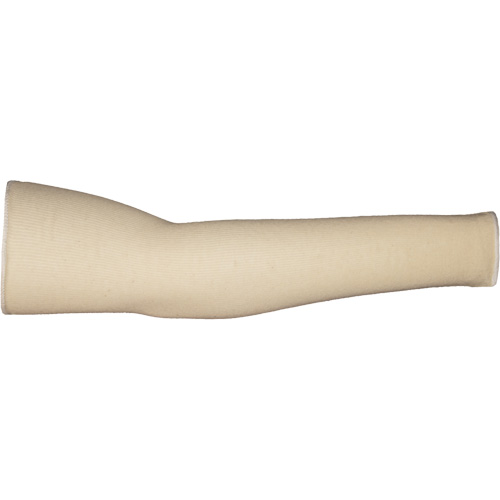 Manchette de protection pour des t&acirc;ches &agrave; faible risque PKCW KnitActiv –  emballage pour machines distributrices, 18", Coton, Beige SPOC Demo