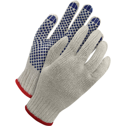 Deny&reg; Poly-Cotton Glove with PVC Dots, Size Small SPOC Demo