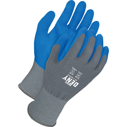 Deny&reg; Coated Food Contact Gloves, 5, Foam Nitrile Coating, 15 Gauge, Nylon/Spandex Shell SPOC Demo