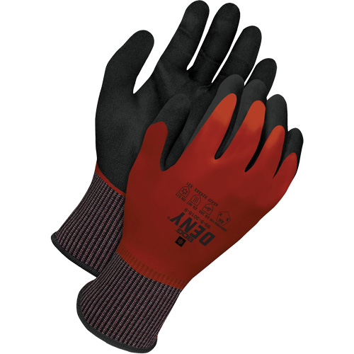 Deny&reg; Lined Cut-Resistant Food Contact Gloves, Size 7, 18 Gauge, Foam Nitrile Coated, HPPE Shell, ASTM ANSI Level A6/EN 388 Level F SPOC Demo
