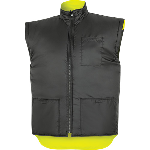 5057 Pioneer&reg; Yukon 7-in-1 Waterproof Winter Safety Parka, Polyester, Black/High Visibility Lime-Yellow, X-Small SPOC Demo