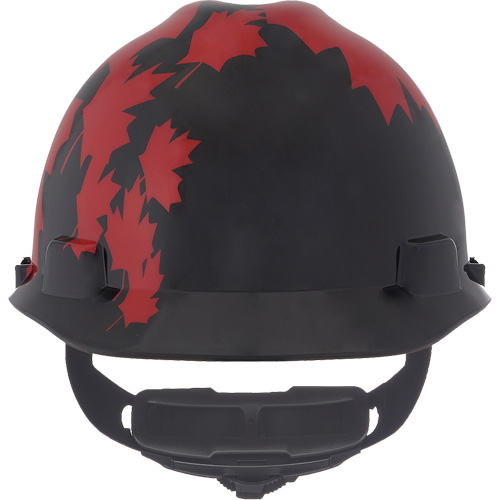 Casque sp&eacute;cialis&eacute; V-Gard, Suspension Rochet, Noir/Rouge SPOC Demo