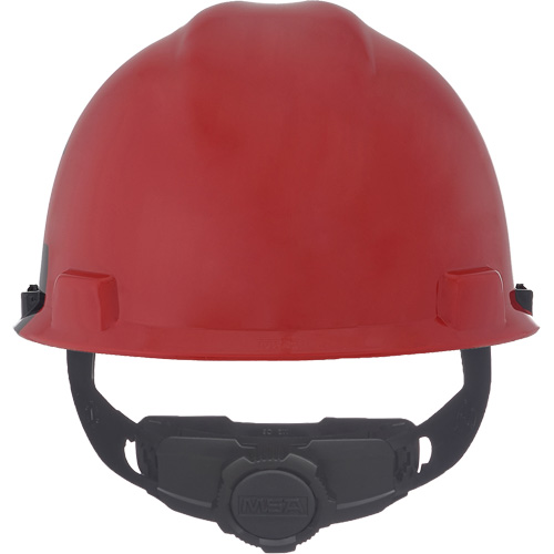 Casque sp&eacute;cialis&eacute; V-Gard, Suspension Rochet, Noir/Rouge SPOC Demo