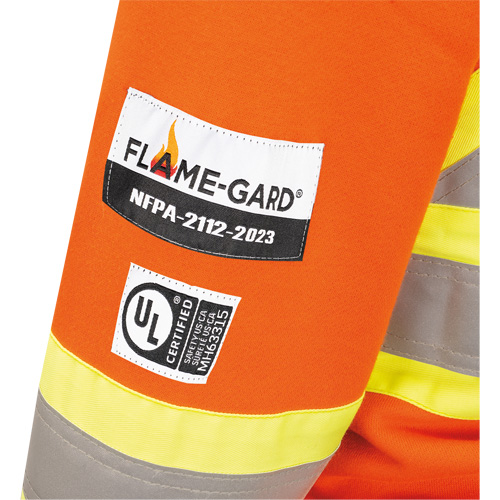 Heavyweight Safety Hoodie, Women's, X-Small, High Visibility Orange SPOC Demo