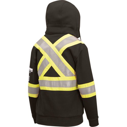 Heavyweight Safety Hoodie, Women's, X-Small, Black SPOC Demo
