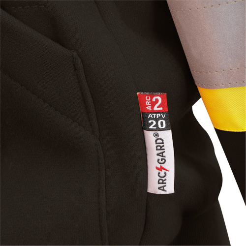Heavyweight Safety Hoodie, Women's, X-Small, Black SPOC Demo