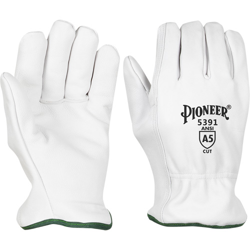 Gants pour conducteurs r&eacute;sistant aux coupures, Petit, Paume en Cuir fleur de ch&egrave;vre SPOC Demo