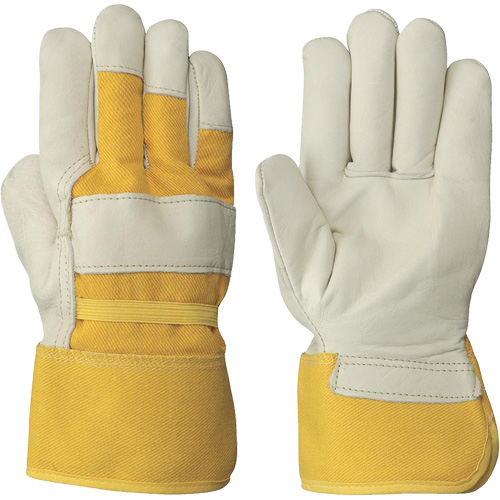 Women's Insulated Cow Grain Gloves, One Size, Grain Cowhide Palm, Fleece Inner Lining SPOC Demo