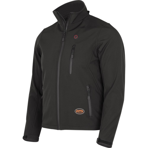 Heated Soft-Shell Jacket, Men's, Small, Black SPOC Demo