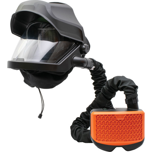PEAKAIR MAXSHIELD&reg; with Flip-Front & X90VX ADF Blower Kit, Facepiece Respirator, Lithium-Ion Battery SPOC Demo