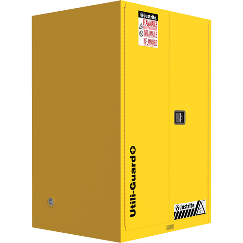 Armoire de s&eacute;curit&eacute; pour produits inflammables Utili-Guard+, 45 gal., 2 Porte(s), 43" La x 65" h x 22" p SPOC Demo