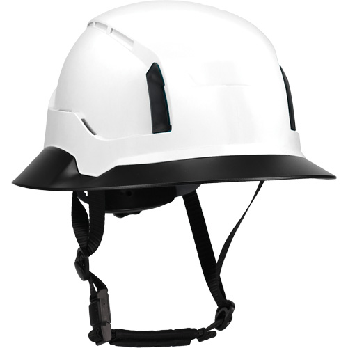 Wide Clip-On Full Brim for RZRBack Climbing Helmet, White SPOC Demo