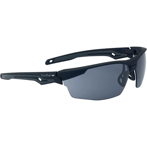 Lunettes de s&eacute;curit&eacute; Balistique BSSI TRYON, Lentille Gris/Fum&eacute;e, Antibu&eacute;e/Anti-&eacute;gratignures, ANSI Z87+ SPOC Demo