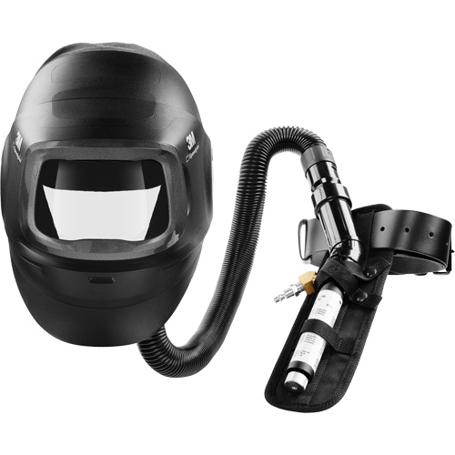 Speedglas G5-01 Heavy-Duty Welding Helmet with V-100 Vortex Cooling Valve, Standard, Welding SPOC Demo