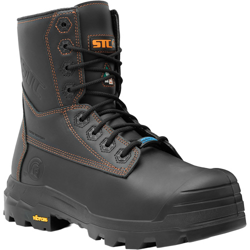 Metpro Flex Work Boots with Metguard, Leather, Size 8, Impermeable SPOC Demo