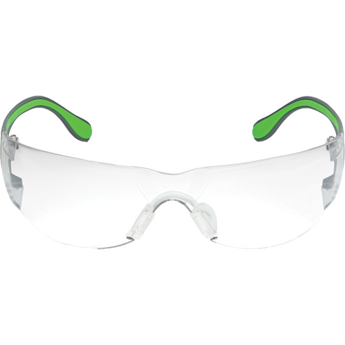 Adapt Lite Grey/Green Safety Glasses, Clear Lens, Anti-Fog/Anti-Scratch, ANSI Z87+/Meets/Exceeds CSA Z94.3 SPOC Demo