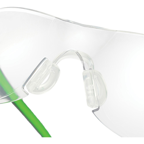 Adapt Lite Grey/Green Safety Glasses, Clear Lens, Anti-Fog/Anti-Scratch, ANSI Z87+/Meets/Exceeds CSA Z94.3 SPOC Demo
