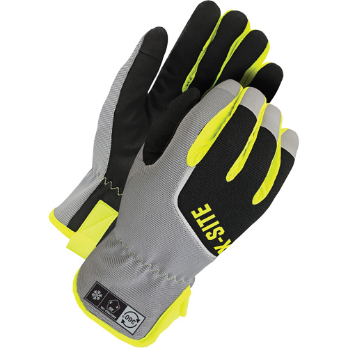 X-Site&reg; Cut-Resistant Lined Touch Screen Performance Gloves, Size Medium, Thinsulate/Microfibre/Spandex Shell, ASTM ANSI Level A5 SPOC Demo