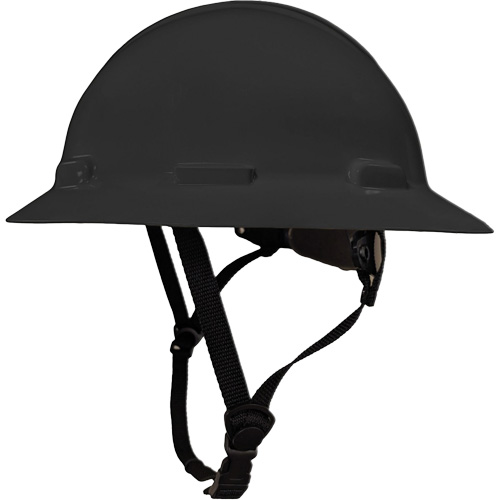Casque de s&eacute;curit&eacute; &agrave; bordure compl&egrave;te LIDGUARD avec mentonni&egrave;re, R&eacute;pond aux normes CSA type 1, Suspension Rochet, Ventil&eacute; SPOC Demo