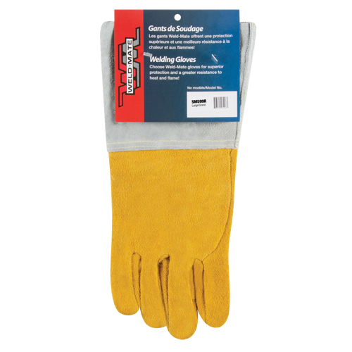 Superior Fit TIG Welding Gloves, Split Deerskin, Size Large SPOC Demo