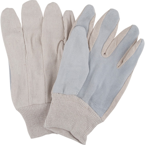 Standard-Duty Work Gloves, Large, Split Cowhide Palm SPOC Demo
