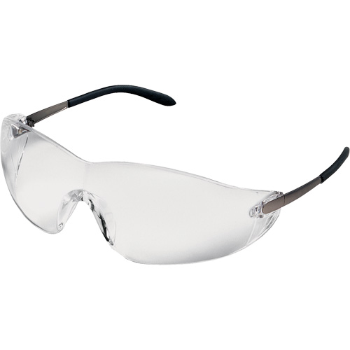 Blackjack&reg; Safety Glasses, Clear Lens, Anti-Scratch, ANSI Z87+/Meets/Exceeds CSA Z94.3 SPOC Demo