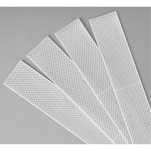 3M Scotchlite Diamond Grade Conspicuity Sheeting Series 983, 2" W x 12" L, White SPOC Demo