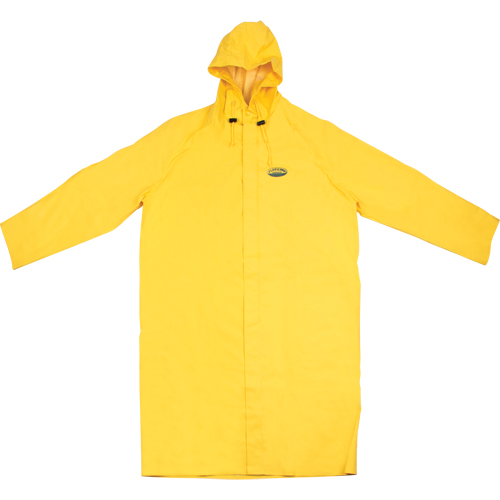 V&ecirc;tement imperm&eacute;able Hurricane ignifuge et r&eacute;sistans &agrave; l'huile, manteau de 48', 3T-Grand, Jaune SPOC Demo
