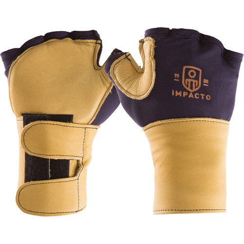 Premium Impact & Repetitive Strain Protective Left-Hand Glove, Size X-Small, Grain Leather Palm SPOC Demo